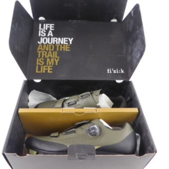 Fizik Terra X5 Volume Control Mountain Bike Shoe US 10 3/4 - Picture 10 of 11